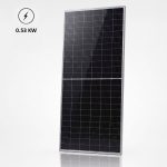 Single‑Glass Monocrystalline PERC Solar Module — 530W